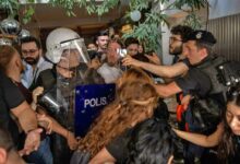 Mehr als 200 Festnahmen bei Pride-Parade in Istanbul (Foto: Bulent Kilic/AFP)