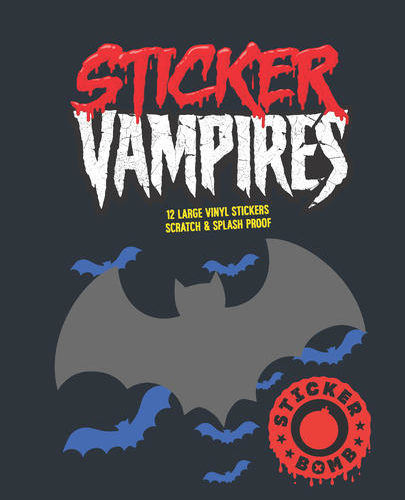 This pack contains 12 cool vampire stickers from three cutting-edge artists: Nebojsa Matkovic is a freelance graphic designer from Novi Sad, Serbia