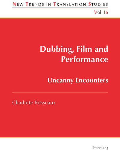 Research on dubbing in audiovisual productions has been prolific in the past few decades, which has helped to expand our understanding of the history and impact of dubbing worldwide. Much of this work, however, has been concerned with the linguistic aspects of audiovisual productions, whereas studies emphasizing the importance of visual and acoustic dimensions are few and far between.  Against this background, Dubbing, Film and Performance attempts to fill a gap in Audiovisual Translation (AVT) research by investigating dubbing from the point of view of film and sound studies. The author argues that dubbing ought to be viewed and analysed holistically in terms of its visual, acoustic and linguistic composition. The ultimate goal is to raise further awareness of the changes dubbing brings about by showing its impact on characterization. To this end, a tripartite model has been devised to investigate how visual, aural and linguistic elements combine to construct characters and their performance in the original productions and how these are deconstructed and reconstructed in translation through dubbing. To test the model, the author analyses extracts of the US television series Buffy the Vampire Slayer and its French dubbed version.