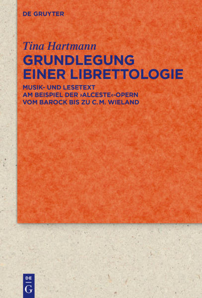 Grundlegung einer Librettologie | Gay Books & News