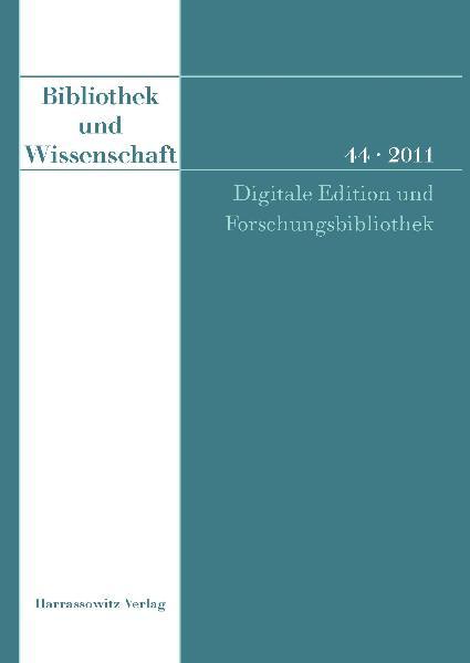 Bibliothek und Wissenschaft 44 (2011) | Gay Books & News