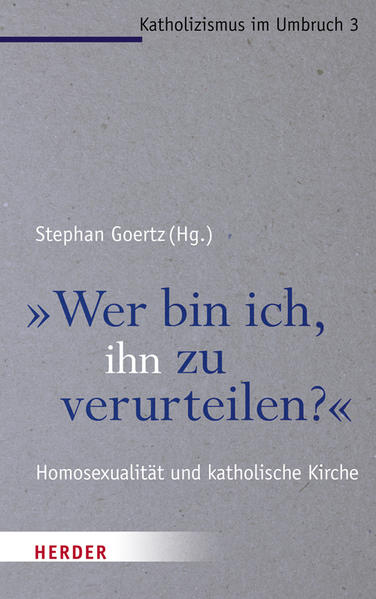 "Wer bin ich, ihn zu verurteilen?" | Gay Books & News