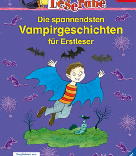Auch kleine Vampire müssen zur Schule gehen! Witzige Vampirgeschichten.