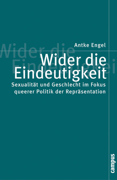 Wider die Eindeutigkeit | Gay Books & News