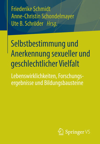 Selbstbestimmung und Anerkennung sexueller und geschlechtlicher Vielfalt | Gay Books & News