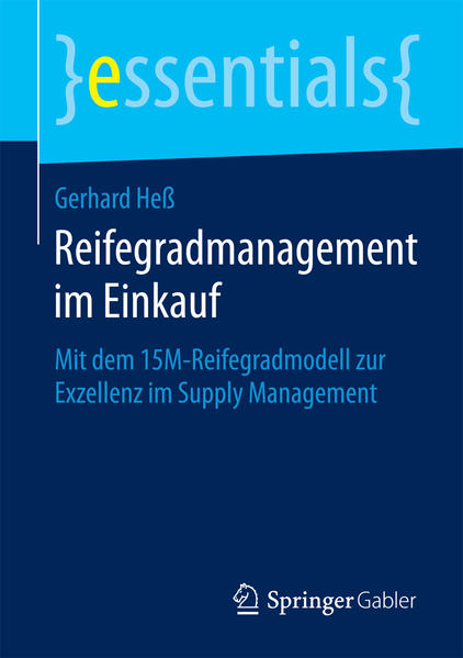 Reifegradmanagement im Einkauf | Gay Books & News