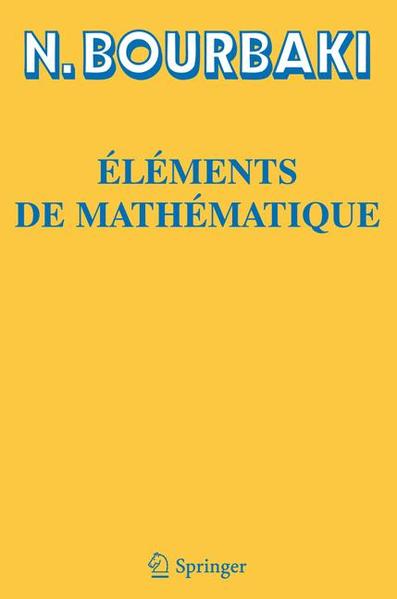 Éléments de Mathématique | Gay Books & News