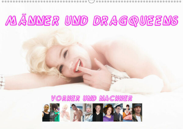 Männer und Dragqueens (Wandkalender 2021 DIN A2 quer) | Gay Books & News