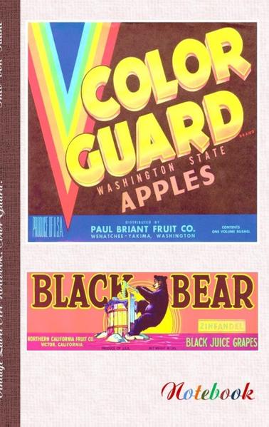 Vintage Label Art Notebook: Color Guard! (Notizbuch): Notizbuch, Notebook, Einschreibbuch, Tagebuch, Diary, Notes, Geschenkbuch, Freundesbuch, Buch für Notizen im praktischen Pocketformat, gay, Regenbogen, Schwul bunt, Freude, Farbenfroh, Farbe, Bestseller, Antik Label Cover | Gay Books & News