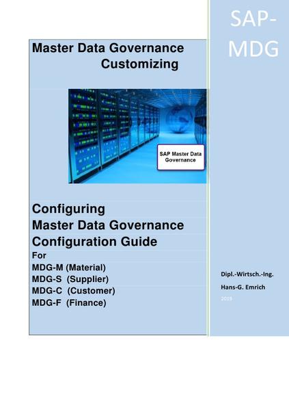 Customizing Master Data Governance Configuration Guide | Gay Books & News