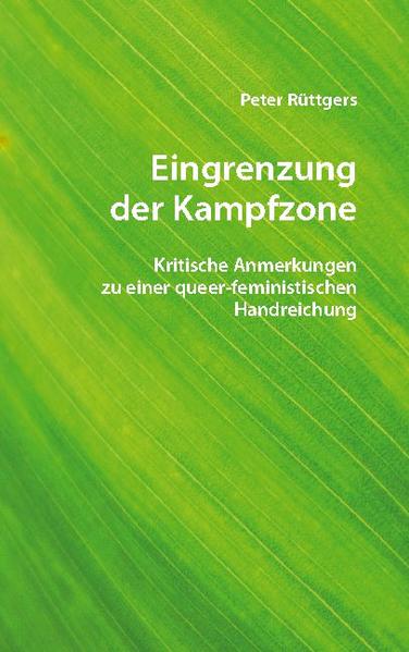 Eingrenzung der Kampfzone | Gay Books & News