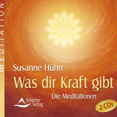 Manchmal scheint die ganze Welt einem Energie abzuzapfen, und man ist völlig ausgelaugt. Susanne Hühn konnte mit ihrem Buch 'Was dir Kraft gibt' vielen Lesern zeigen, wie diese selbst entscheiden können, wem sie wie viel Energie, Aufmerksamkeit und Zuwendung schenken. Die Meditationen gibt es jetzt auch auf CD.