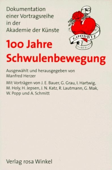 100 Jahre Schwulenbewegung | Gay Books & News