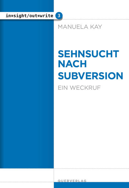 Sehnsucht nach Subversion | Gay Books & News