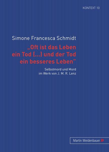 Oft ist das Leben ein Tod [...] und der Tod ein besseres Leben | Gay Books & News