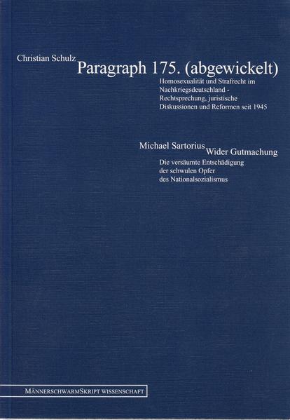 Paragraph 175 (Abgewickelt) | Gay Books & News