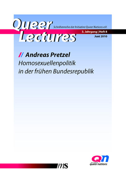 Homosexuellenpolitik in der frühen Bundesrepublik | Gay Books & News