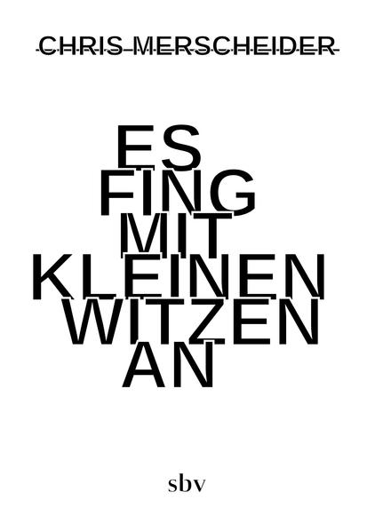 Es fing mit kleinen Witzen an | Gay Books & News