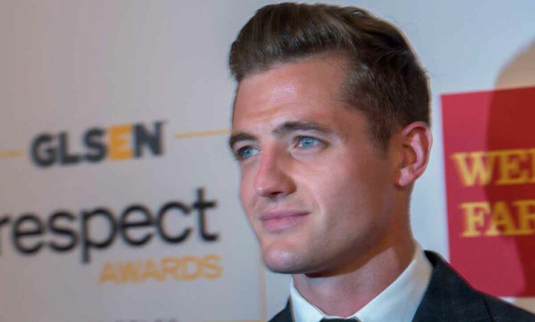 Robbie Rogers bei der Auszeichnung mit dem GLSEN Respect Awards (Foto: DAVID MCNEW / AFP)Robbie Rogers bei der Auszeichnung mit dem GLSEN Respect Awards (Foto: DAVID MCNEW / AFP)