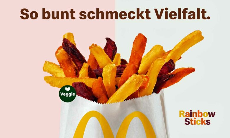 McDonalds_Rainbow_Sticks (Foto: McDonald's Deutschland LLC)